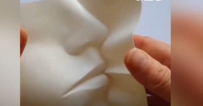 Từ giấy tạo thành tác phẩm nghệ thuật 3D như thế nào?