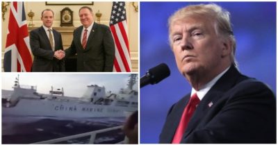 Mỹ trừng phạt Trung Quốc xây đảo ở Biển Đông; Pompeo nói Bắc Kinh bắt nạt Luân Đôn