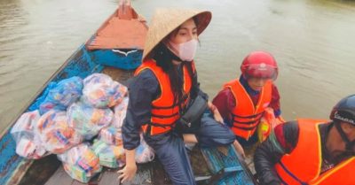 Thủy Tiên quyên góp được hơn 100 tỷ đồng, về nhà ít ngày sau một tuần cứu trợ miền Trung