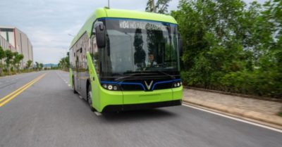 Xe buýt điện VinFast sẽ chạy tại Hà Nội, TP. HCM và Phú Quốc